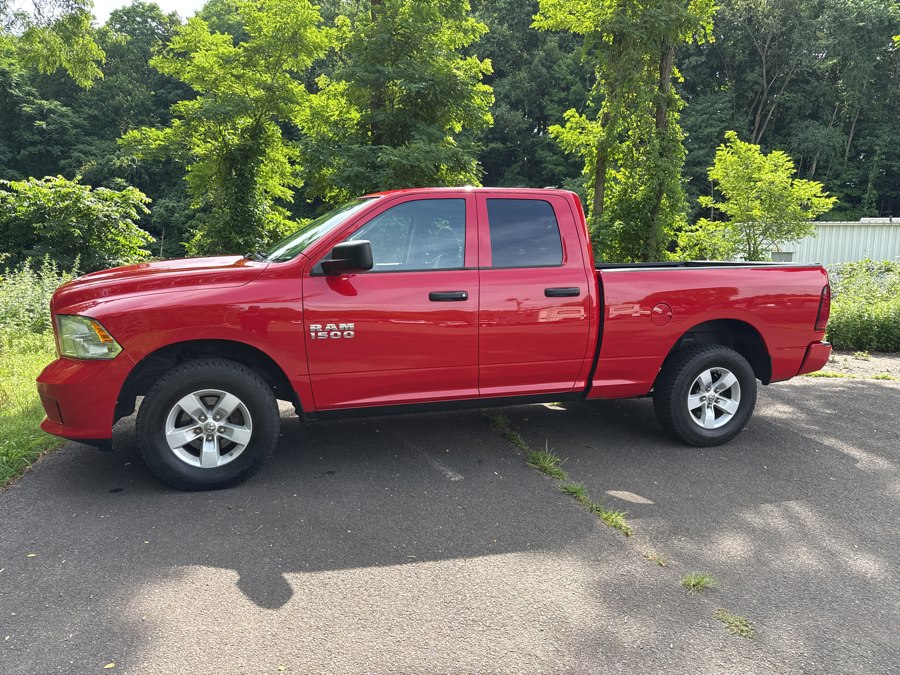 Bright Red 2017 RAM 1500 Pickup Truck Four-Wheel Drive Automatic