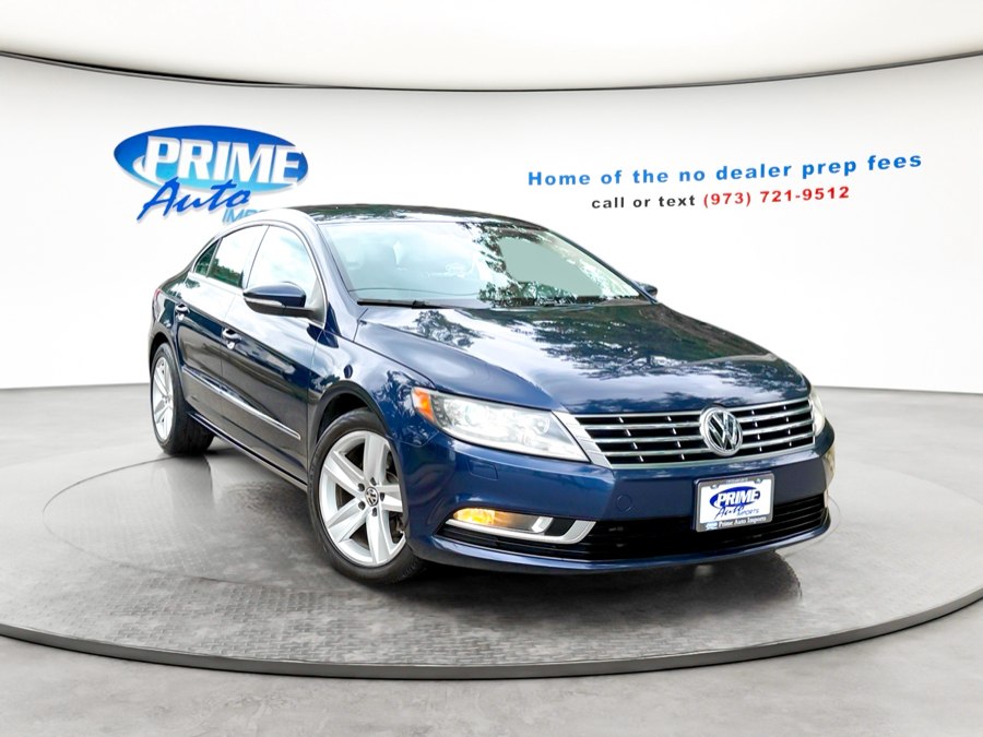 Night Blue Metallic 2015 Volkswagen CC Sedan Front-Wheel Drive Automatic