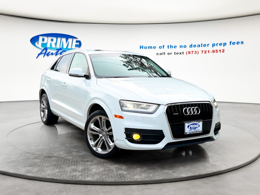 Glacier White Metallic 2015 Audi Q3 SUV / Crossover All-Wheel Drive Automatic