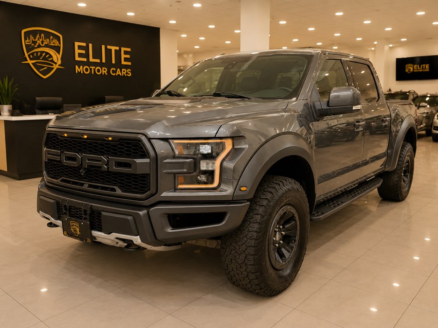 Gray (Magnetic Metallic) 2018 Ford F-150 Pickup Truck Four-Wheel Drive Automatic