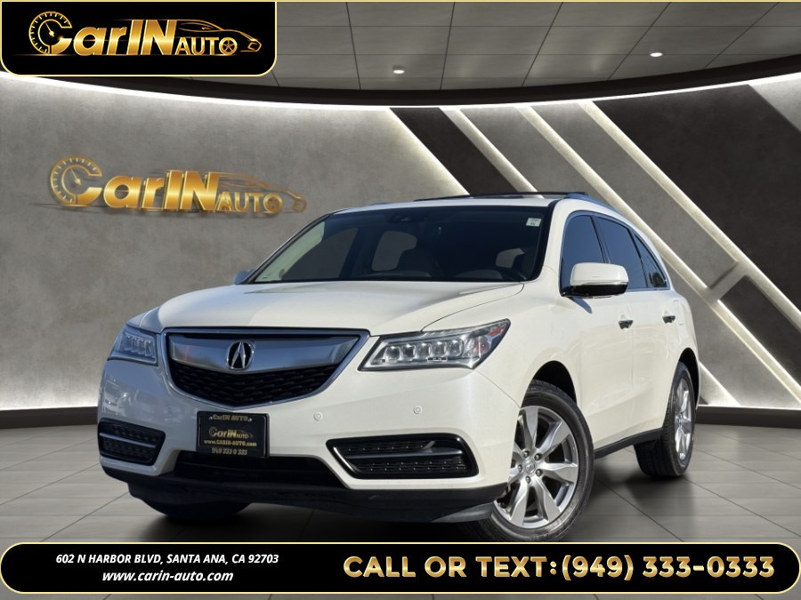White 2016 Acura MDX SUV / Crossover All-Wheel Drive Automatic