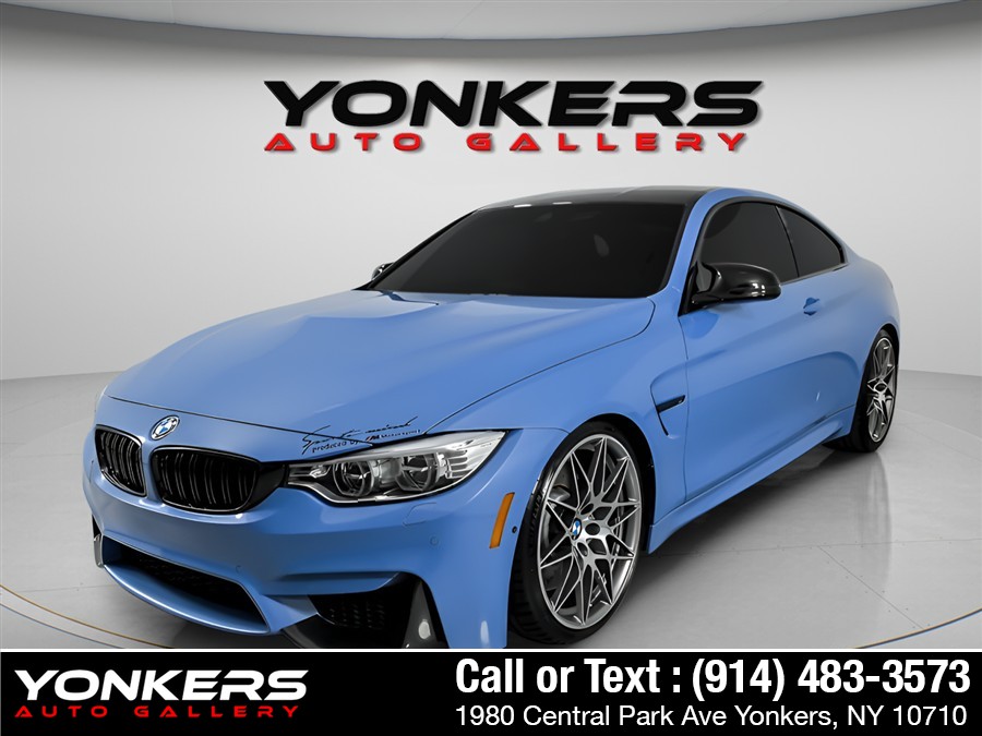 Yas Marina Blue Metallic 2016 BMW M4 Coupe Rear-Wheel Drive Automatic