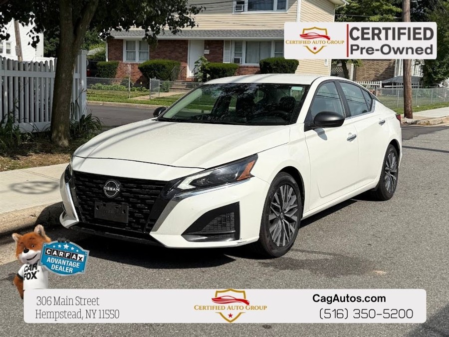 Glacier White 2025 Nissan Altima Sedan Front-Wheel Drive Automatic