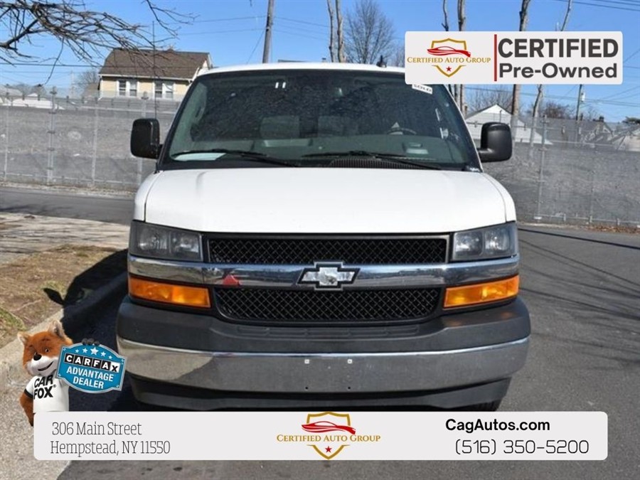 Summit White 2023 Chevrolet Express Van Rear-Wheel Drive Automatic