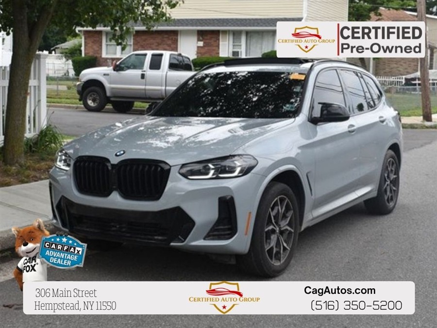 Gray Metallic 2023 BMW X3 SUV / Crossover Rear-Wheel Drive Automatic