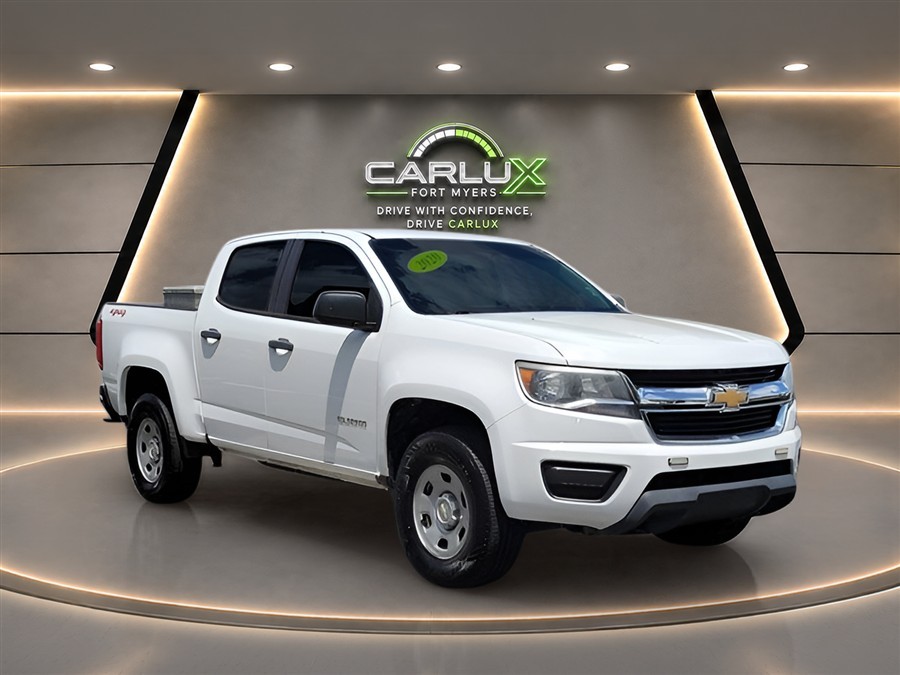 Summit White 2020 Chevrolet Colorado Pickup Truck Four-Wheel Drive Automatic