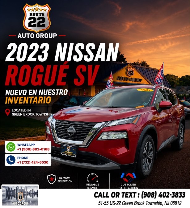 Used 2023 Nissan Rogue in Green Brook Township, New Jersey | Route 22 Auto Group. Green Brook Township, New Jersey