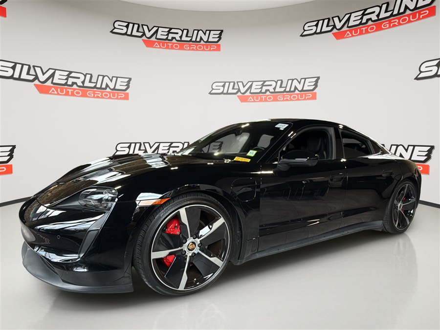 Black 2021 Porsche Taycan Sedan All-Wheel Drive Automatic