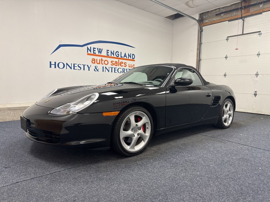 Black 2004 Porsche Boxster Convertible Rear-Wheel Drive Automatic