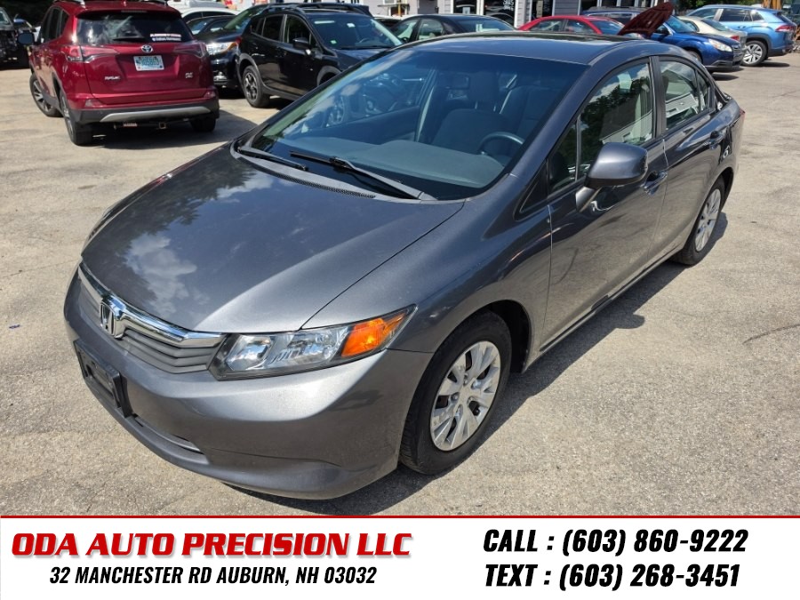 Used 2012 Honda Civic Sdn in Auburn, New Hampshire | ODA Auto Precision LLC. Auburn, New Hampshire