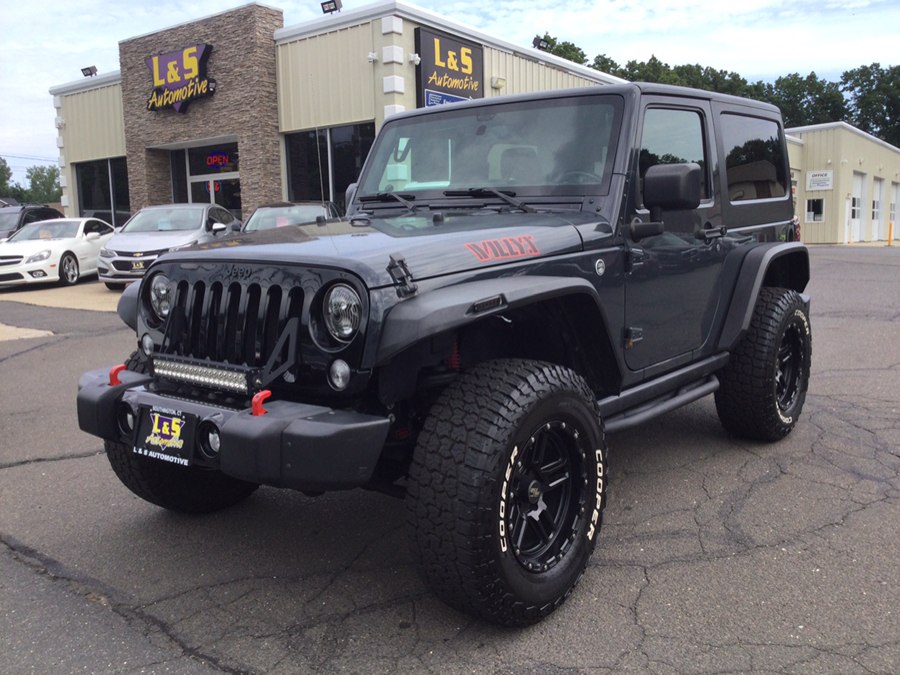 2016 Jeep Wrangler 4WD 2dr Willys Wheeler, available for sale in Plantsville, Connecticut | L&S Automotive LLC. Plantsville, Connecticut