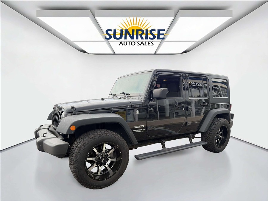 Used 2016 Jeep Wrangler UNLIMITED SPORT in Rosedale, New York | Sunrise Auto Sales. Rosedale, New York