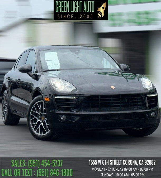 Used 2018 Porsche Macan S in Corona, California | Green Light Auto. Corona, California