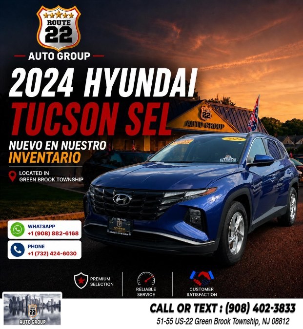 Used 2024 Hyundai Tucson in Green Brook Township, New Jersey | Route 22 Auto Group. Green Brook Township, New Jersey