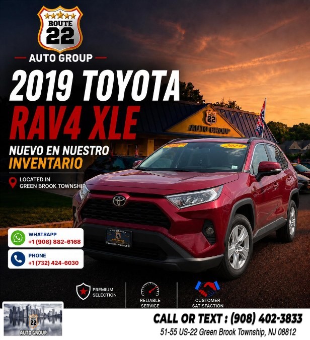 Used 2019 Toyota RAV4 in Green Brook Township, New Jersey | Route 22 Auto Group. Green Brook Township, New Jersey
