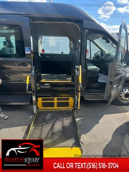 Used Ford Transit Passenger HANDICAP Wagon T-350 148" EL High Roof XL Sliding RH Dr DRW 2019 | Franklin Square Auto Group. Franklin Square, New York