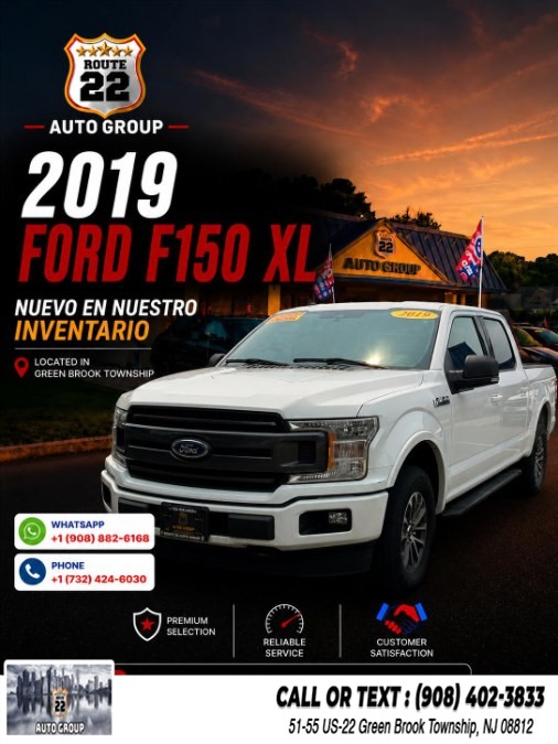 Used 2019 Ford F-150 in Green Brook Township, New Jersey | Route 22 Auto Group. Green Brook Township, New Jersey