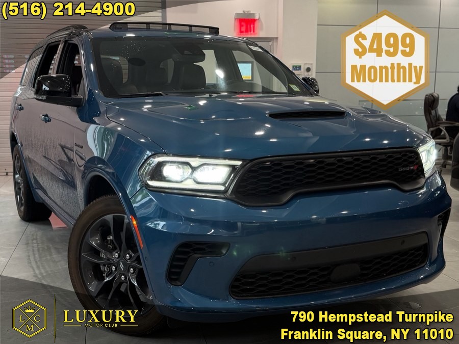 Blue (Frostbite Pearlcoat) 2024 Dodge Durango SUV / Crossover All-Wheel Drive 8-Speed Automatic