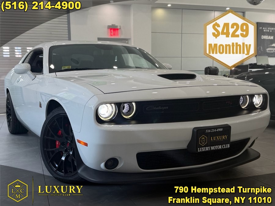 White Knuckle Clearcoat 2021 Dodge Challenger Coupe Rear-Wheel Drive Automatic
