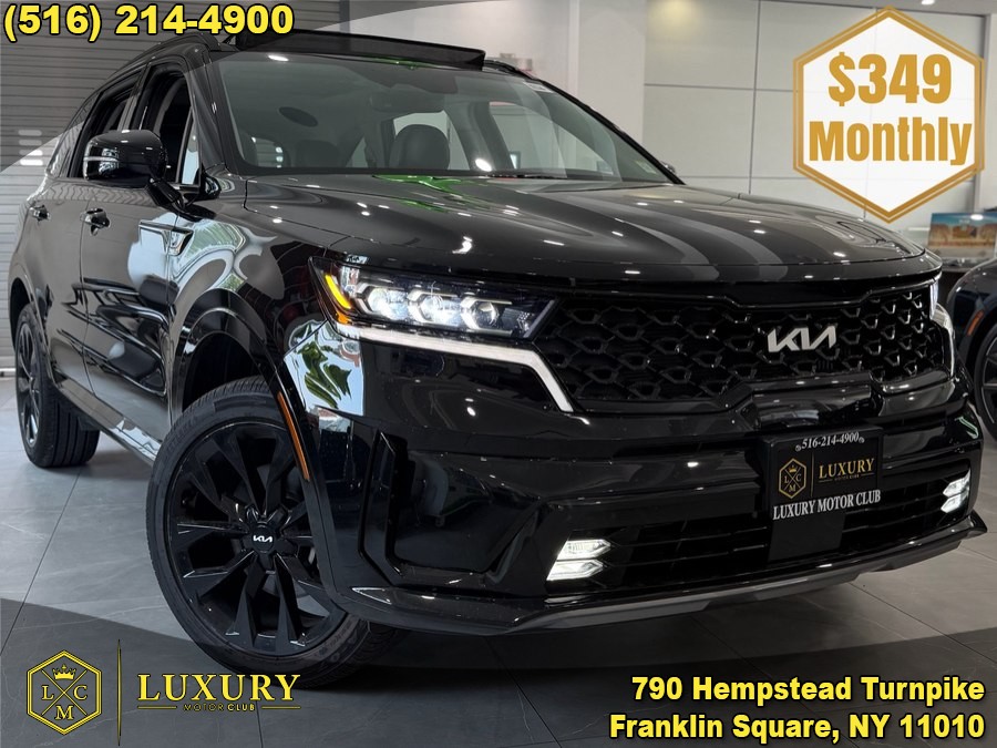 Ebony Black 2023 Kia Sorento SUV / Crossover All-Wheel Drive 8-Speed Dual Clutch