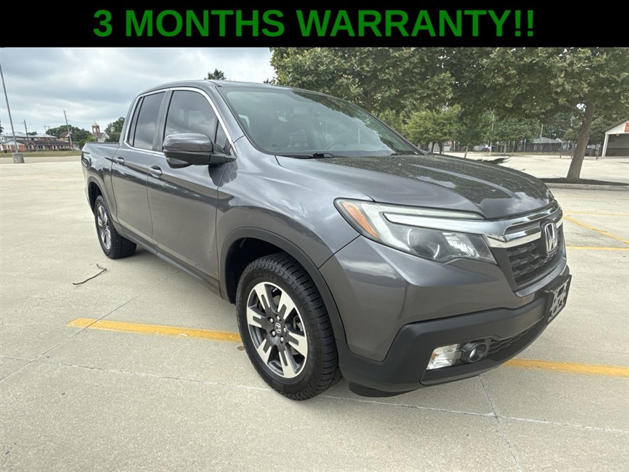 Gray (Modern Steel Metallic) 2019 Honda Ridgeline Pickup Truck All-Wheel Drive Automatic