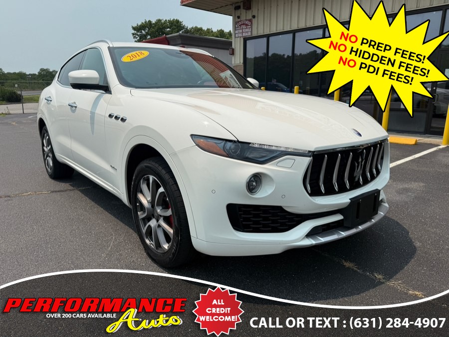 Used 2018 Maserati Levante in Bohemia, New York | Performance Auto Inc. Bohemia, New York