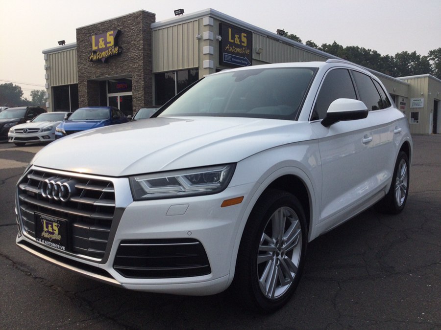 Ibis White 2018 Audi Q5 SUV / Crossover All-Wheel Drive Automatic