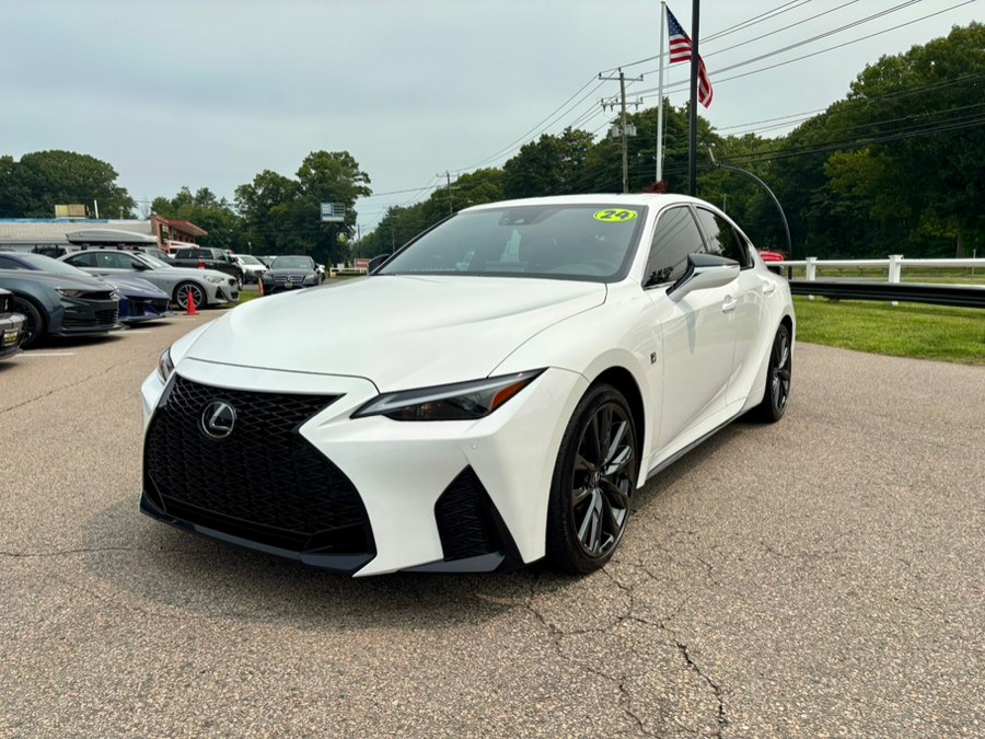 White 2024 Lexus IS Sedan All-Wheel Drive Automatic