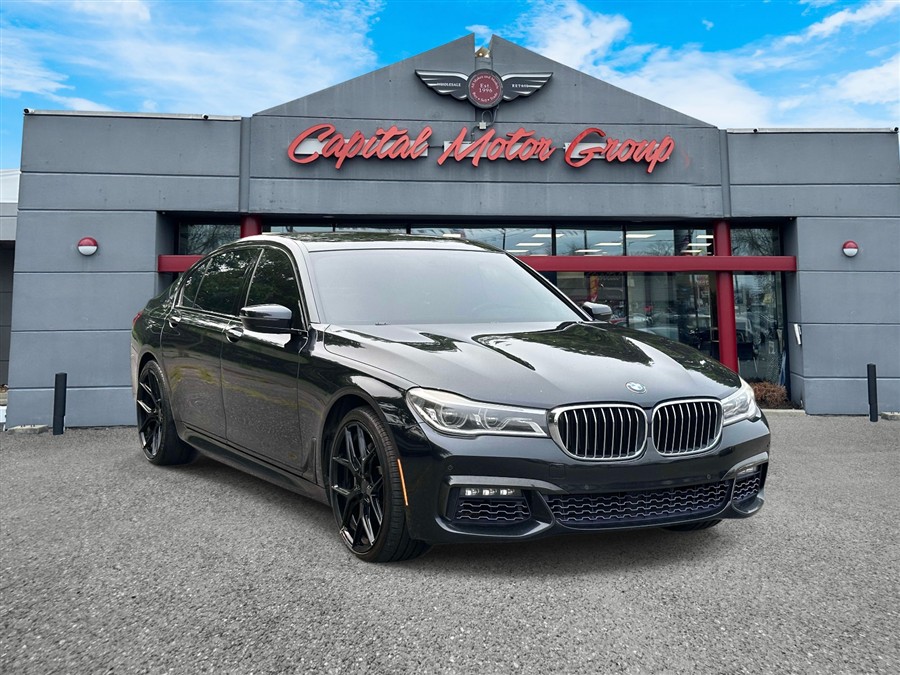 Black 2017 BMW 7 Series Sedan All-Wheel Drive Automatic