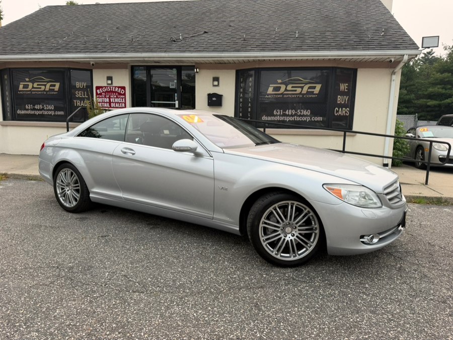 Iridium Silver Metallic 2008 Mercedes-Benz CL-Class Coupe Rear-Wheel Drive Automatic
