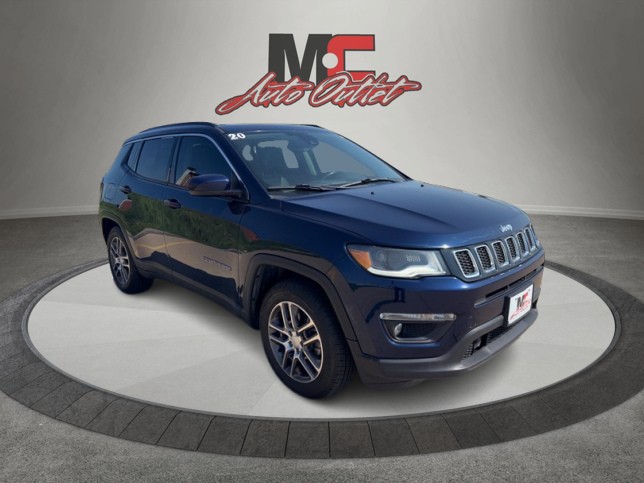 Jazz Blue Pearlcoat 2020 Jeep Compass SUV / Crossover Front-Wheel Drive Automatic