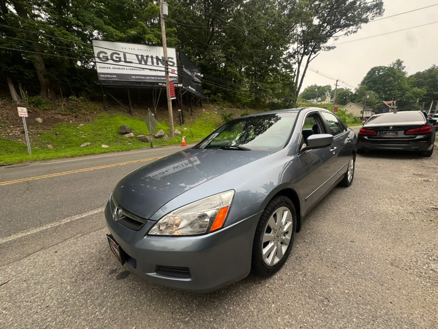 Cool Blue Metallic 2007 Honda Accord Sedan Front-Wheel Drive Automatic