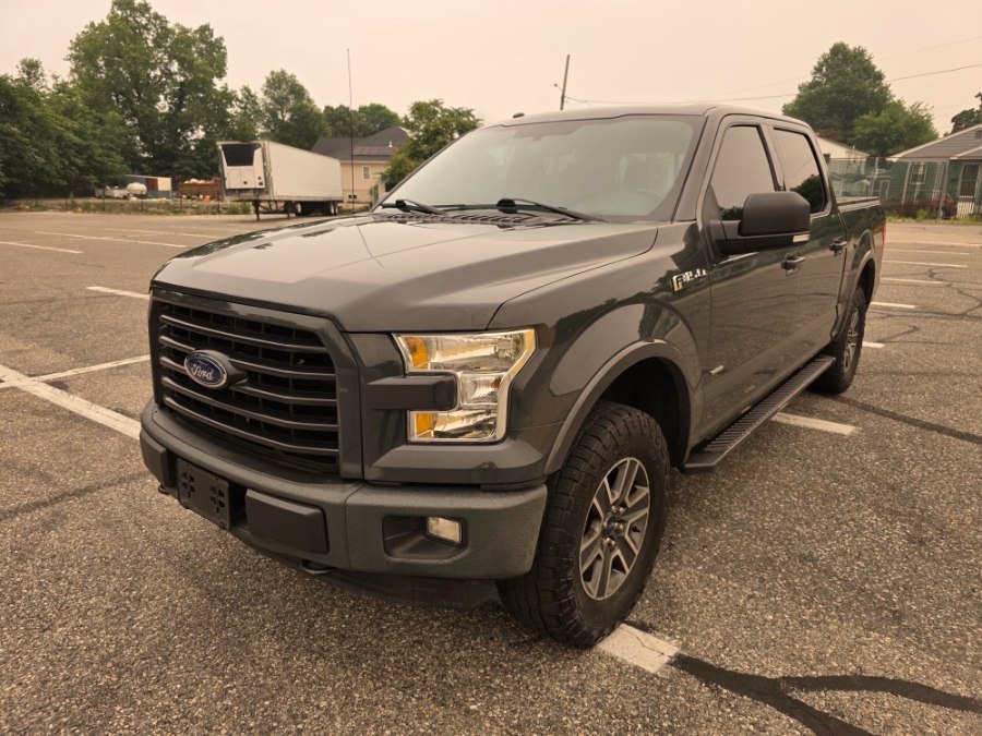Gray 2016 Ford F-150 Pickup Truck Four-Wheel Drive Automatic
