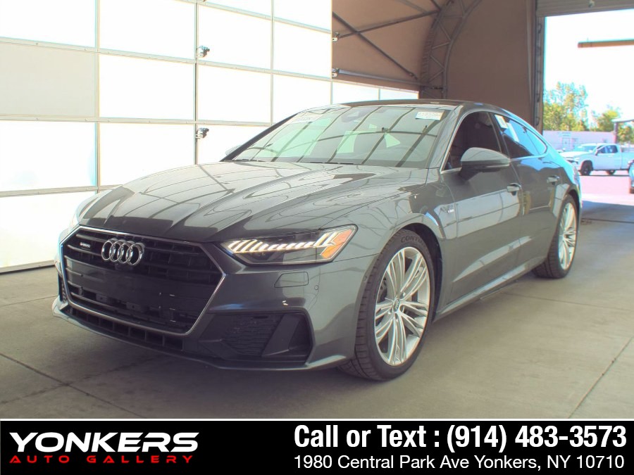 Gray 2020 Audi A7 Sedan All-Wheel Drive Automatic