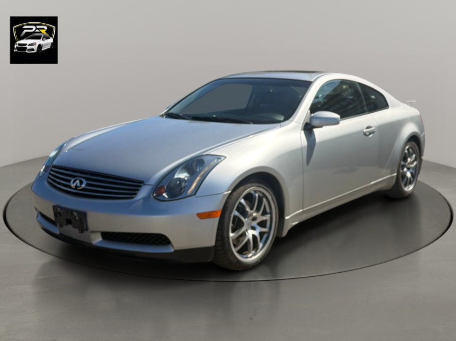 Brilliant Silver Metallic 2005 INFINITI G35 Coupe Rear-Wheel Drive Manual
