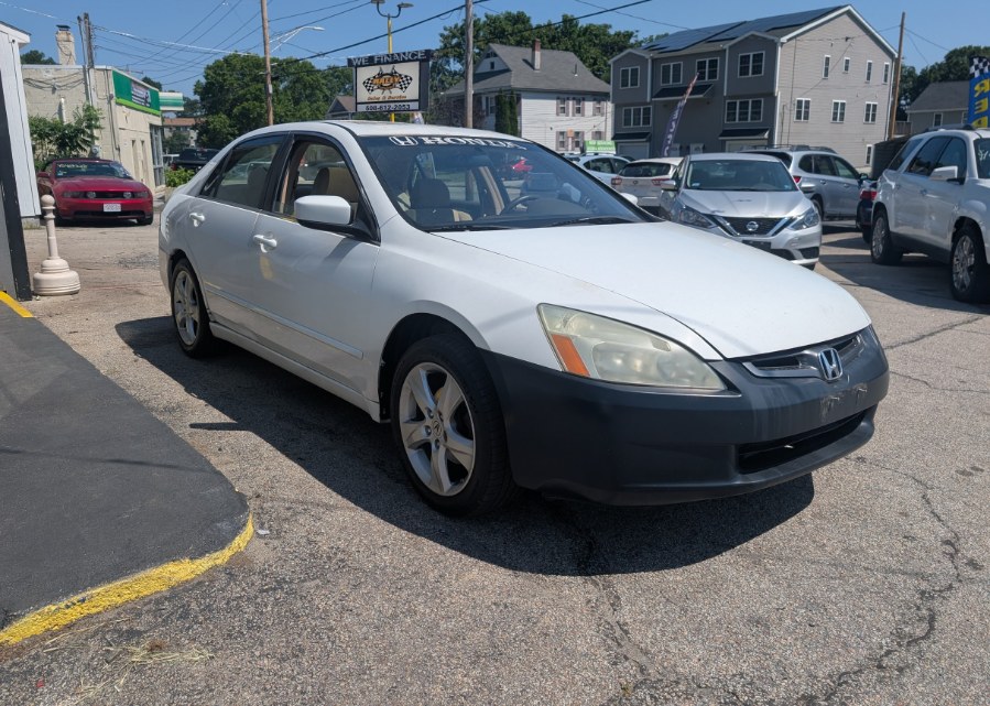 Taffeta White 2003 Honda Accord Sedan Front-Wheel Drive Automatic