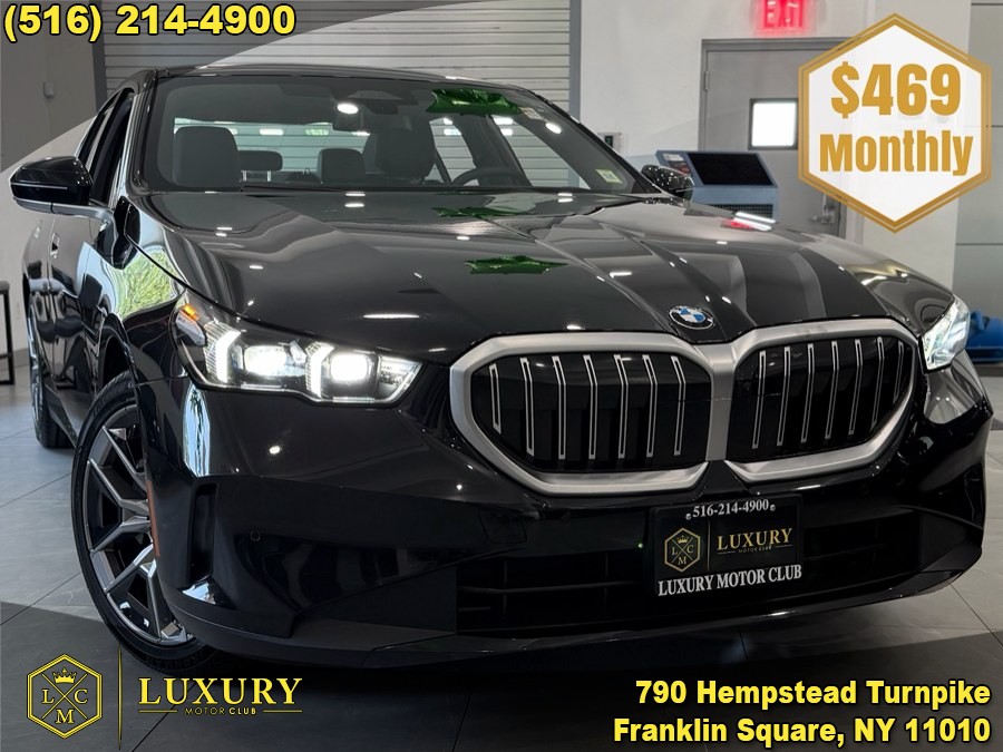 Black Sapphire Metallic 2026 BMW 5 Series Sedan All-Wheel Drive Automatic