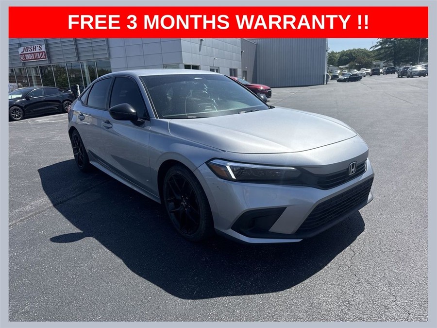 Lunar Silver Metallic 2022 Honda Civic Sedan Front-Wheel Drive Automatic