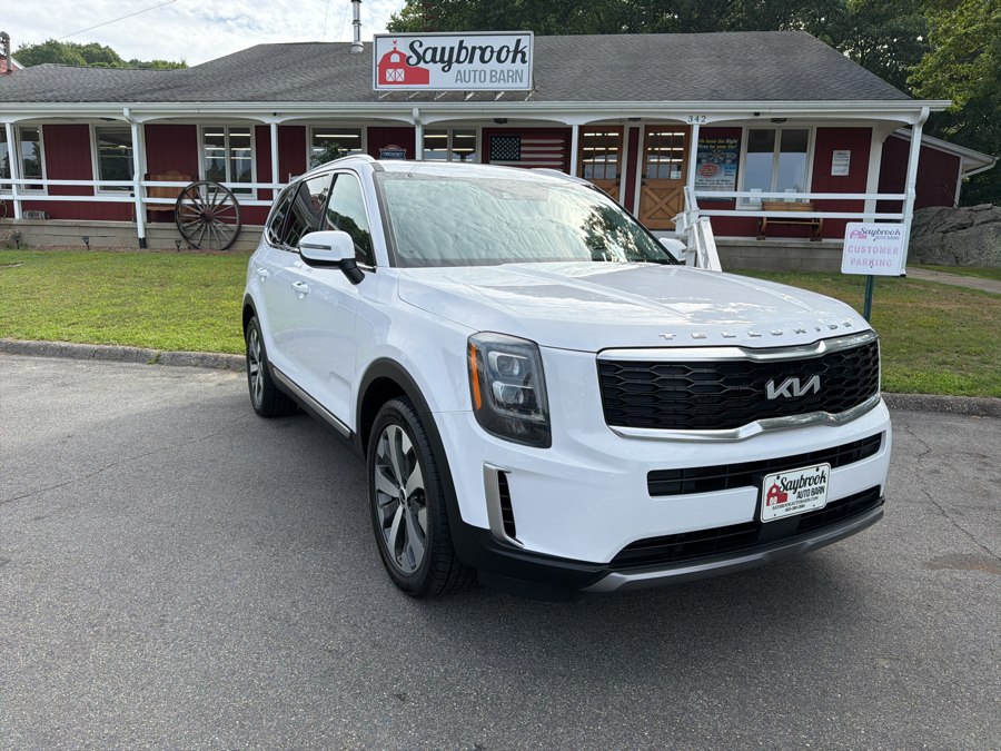 White 2022 Kia Telluride SUV / Crossover All-Wheel Drive 8-Speed Automatic