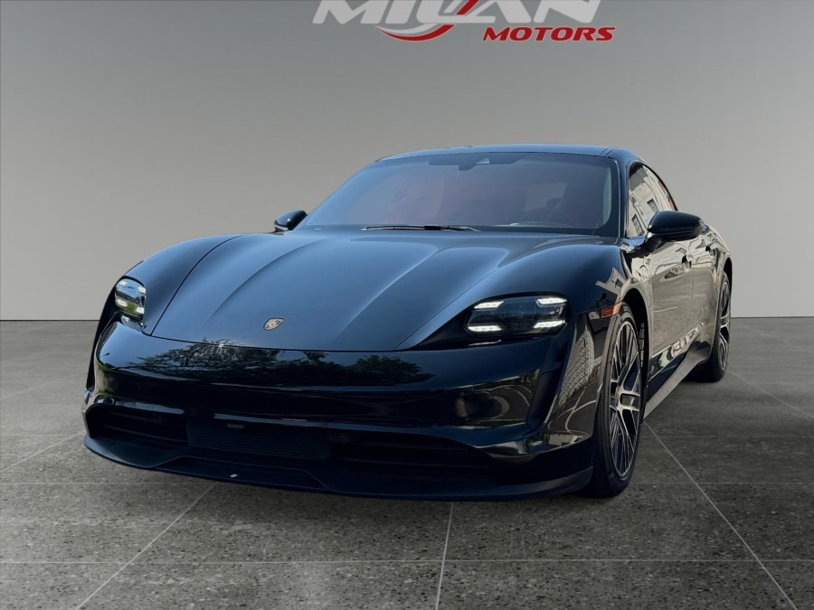 Black 2020 Porsche Taycan Sedan All-Wheel Drive Automatic