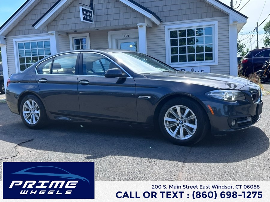 2015 BMW 5 Series 4dr Sdn 528i RWD, available for sale in East Windsor, Connecticut | Prime Wheels. East Windsor, Connecticut