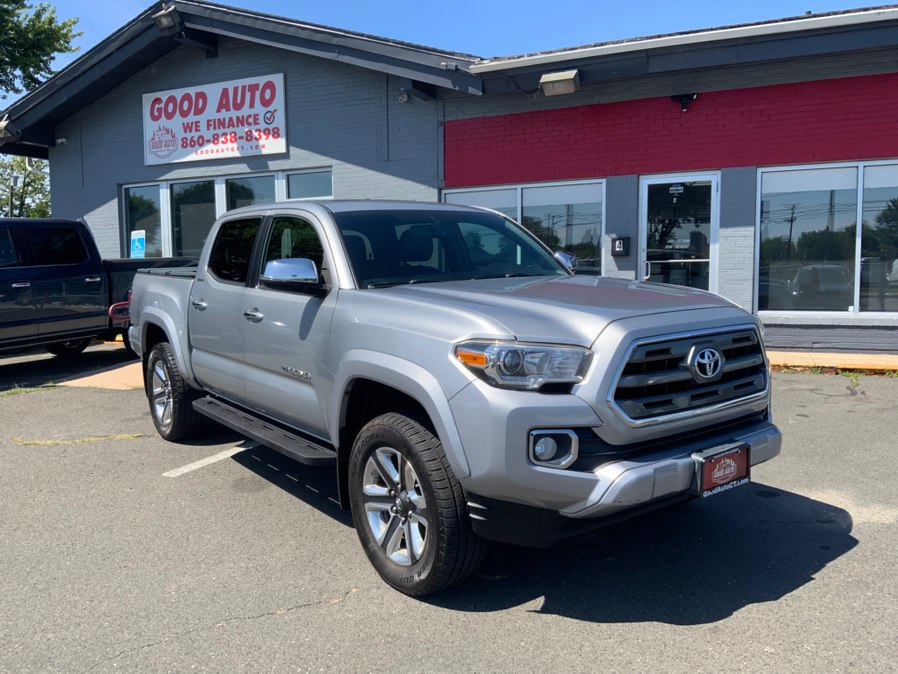 Silver 2017 Toyota Tacoma Pickup Truck Four-Wheel Drive Automatic
