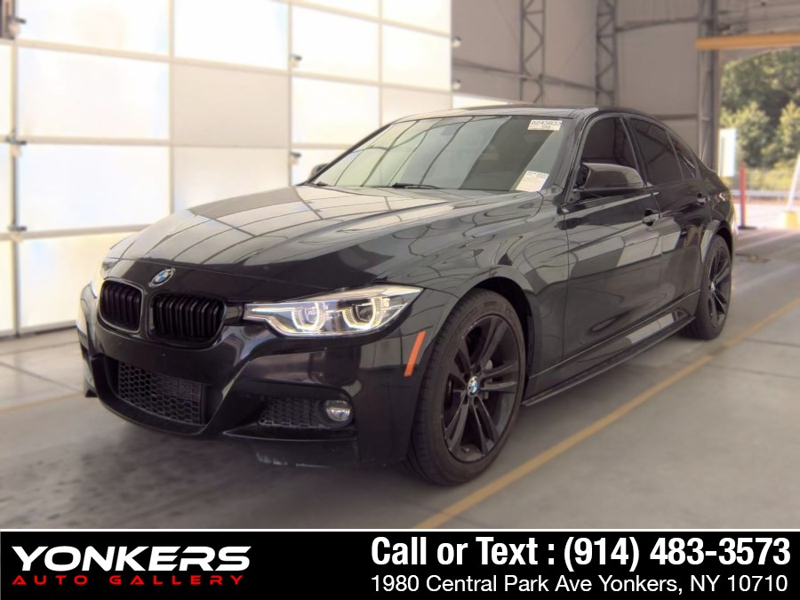 Black Sapphire Metallic 2018 BMW 3 Series Sedan All-Wheel Drive Automatic