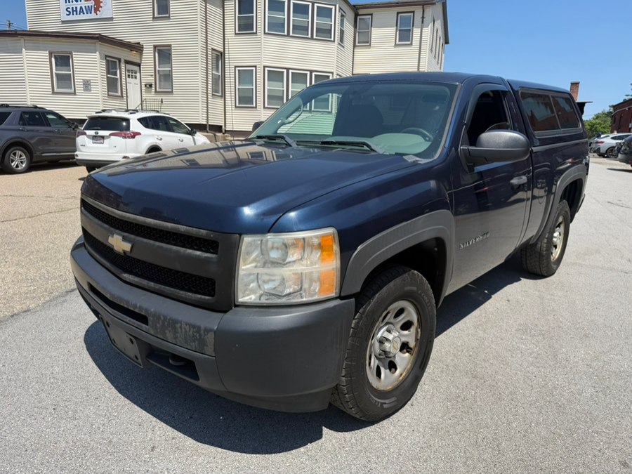 Blue 2011 Chevrolet Silverado 1500 Pickup Truck Four-Wheel Drive Automatic
