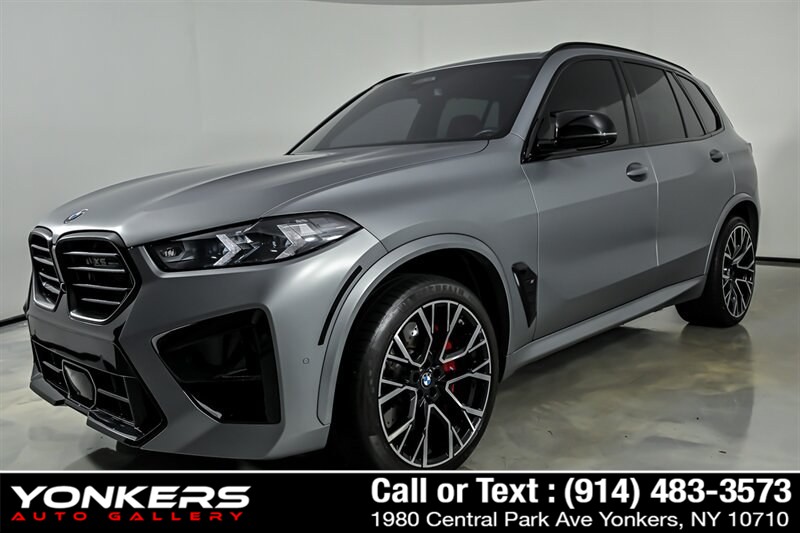 Gray (Frozen Pure Grey Metallic) 2025 BMW X5 M SUV / Crossover All-Wheel Drive Automatic