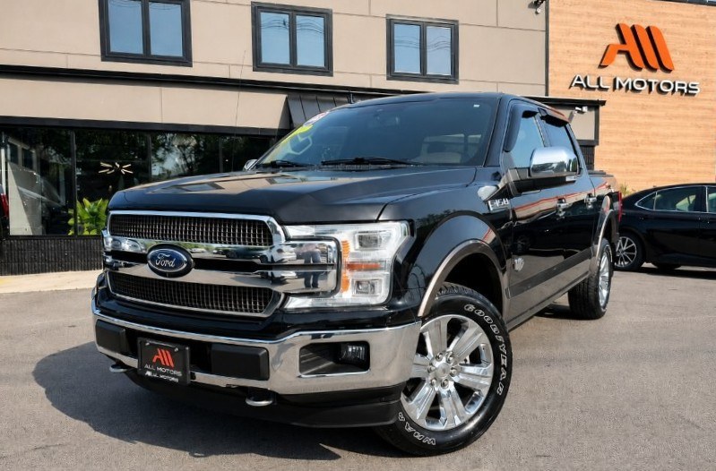 Agate Black Metallic 2020 Ford F-150 Pickup Truck Four-Wheel Drive Automatic