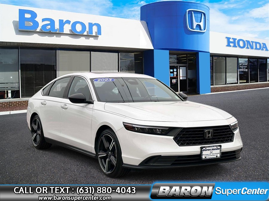 Used 2023 Honda Accord Hybrid in Patchogue, New York | Baron Supercenter. Patchogue, New York