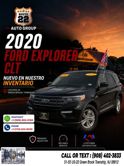 Used 2020 Ford Explorer in Green Brook Township, New Jersey | Route 22 Auto Group. Green Brook Township, New Jersey