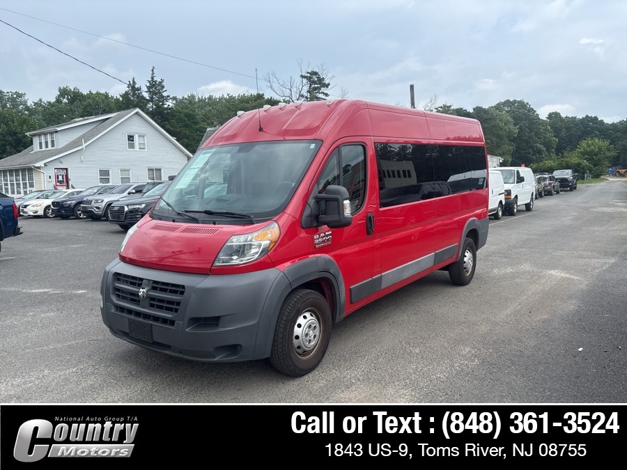 2015 Ram ProMaster Cargo Van 2500 Window Van High Roof 159" WB, available for sale in Toms River, New Jersey | Country Motors. Toms River, New Jersey