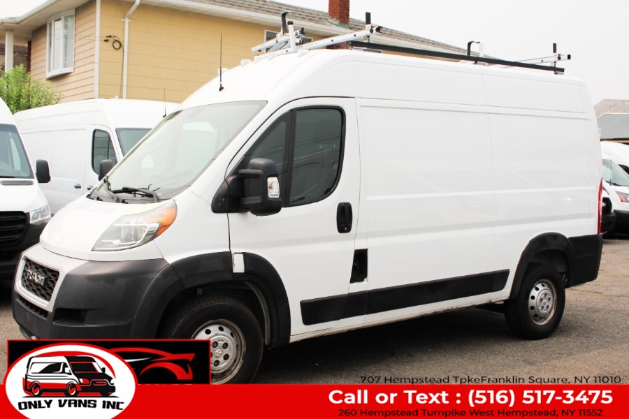 Used Ram ProMaster Cargo Van 2500 High Roof 136" WB 2019 | Only Vans Inc. West Hempstead, New York